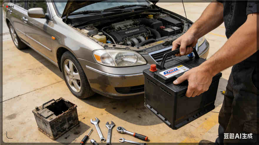 虹口区汽车换电瓶电话【案例】